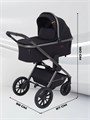 Коляска 2 в 1 Rant Falcon Black 16316