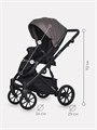 Коляска 3 в 1 Riko Basic Delta Ecco 12 Mokka 5907729452477
