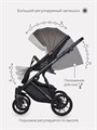 Коляска 3 в 1 Riko Basic Delta Ecco 12 Mokka 5907729452477
