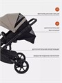 Коляска 3 в 1 Mowbaby Opus Latte beige 5907729453962