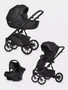 Коляска 3 в 1 Riko Basic Montana Ecco 12 black 5907729452026