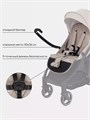 Коляска прогулочная Mowbaby Smart 2023 Beige 4670078631534