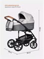 Коляска 2 в 1 Riko Basic Bella Life 01 grey fox 5907729451838