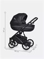 Коляска 2 в 1 Riko Basic Delta Ecco 15 black 5907729452408