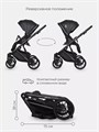 Коляска 2 в 1 Riko Basic Delta Ecco 15 black 5907729452408