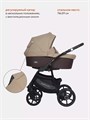Коляска 2 в 1 Riko Basic Bella 07 коричневый-бежевый 5901812688699