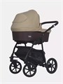 Коляска 2 в 1 Riko Basic Bella 07 коричневый-бежевый 5901812688699