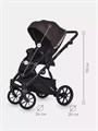 Коляска 2 в 1 Riko Basic Delta 04 chocolate 5907729452347