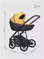 Коляска 2 в 1 Riko Basic Pacco 08 yellow 5907729453078