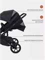 Коляска 2 в 1 Mowbaby Opus Midnight black 5907729453917