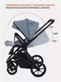 Коляска 2 в 1 Rant Basic Nexus Blue Mirage 4670078642837