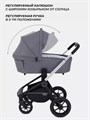 Коляска 2 в 1 Mowbaby Zoom Silver 2025 grey 4670078613110