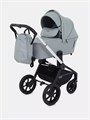 Коляска 2 в 1 Mowbaby Zoom Silver 2025 green tea 4670078647627