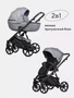 Коляска 2 в 1 Riko Basic Montana 2025 52 Grey 5907729454877