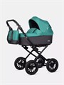 Коляска 2 в 1 Riko Basic Bella Classic 2025 03 серый-малахит 5907729455300