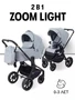 Коляска 2 в 1 Mowbaby Zoom Light Green Tea 4670078665843