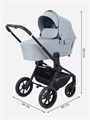 Коляска 2 в 1 Mowbaby Zoom Light Green Tea 4670078665843