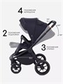 Коляска 2 в 1 Mowbaby Zoom Light Black 4670078665836