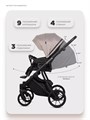Коляска 2 в 1 Riko Basic Montana X 50 Beige 5907729455614