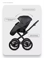 Коляска 2 в 1 Riko Basic Montana X Ecco Prestige 12 Black 5907729455362