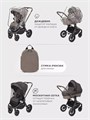 Коляска 2 в 1 Mowbaby Zoom PU Mocca 4670078668622