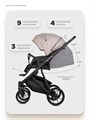 Коляска 2 в 1 Riko Basic Montana X Plus 42 Beige 5907729455591