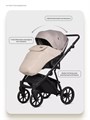 Коляска 2 в 1 Riko Basic Montana X Plus 42 Beige 5907729455591