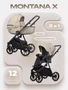 Коляска 2 в 1 Riko Basic Montana X 02 бежевый 5907729455782