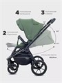 Коляска 2 в 1 Mowbaby Zoom PU Olive 4670078675484