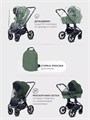 Коляска 2 в 1 Mowbaby Zoom PU Olive 4670078675484