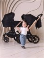 Коляска 3 в 1 Mowbaby Zoom PU gold black 4670078612991