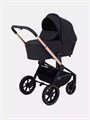 Коляска 3 в 1 Mowbaby Zoom PU gold black 4670078612991