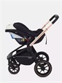 Коляска 3 в 1 Mowbaby Zoom PU gold black 4670078612991