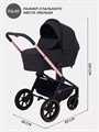 Коляска 3 в 1 Mowbaby Zoom PU gold black 4670078612991