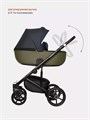 Коляска 3 в 1 Riko Basic Ozon 02 черно-зеленый 5901583376764
