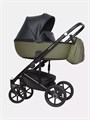 Коляска 3 в 1 Riko Basic Ozon 02 черно-зеленый 5901583376764