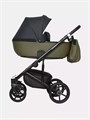 Коляска 3 в 1 Riko Basic Ozon 02 черно-зеленый 5901583376764