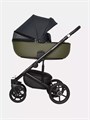 Коляска 3 в 1 Riko Basic Ozon 02 черно-зеленый 5901583376764