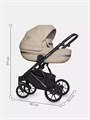 Коляска 3 в 1 Riko Basic Delta Ecco 11 Camel 5907729452460
