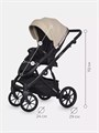 Коляска 3 в 1 Riko Basic Delta Ecco 11 Camel 5907729452460