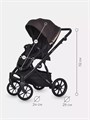 Коляска 3 в 1 Riko Basic Delta 04 Chocolate 5907729452446