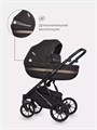 Коляска 3 в 1 Riko Basic Delta 04 Chocolate 5907729452446