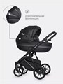 Коляска 3 в 1 Riko Basic Delta Ecco 15 Black 5907729452507