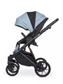 Коляска 3 в 1 Riko Brano Pro Crystal blue 5907729452651