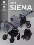 Коляска 3 в 1 Rant Siena 2024 07 серый 5903990642074