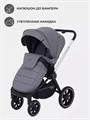 Коляска 3 в 1 Mowbaby Zoom PU silver grey 4670078613080