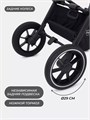 Коляска 3 в 1 Mowbaby Zoom PU silver grey 4670078613080