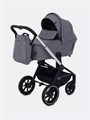 Коляска 3 в 1 Mowbaby Zoom PU silver grey 4670078613080