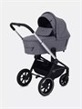 Коляска 3 в 1 Mowbaby Zoom PU silver grey 4670078613080