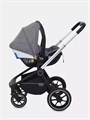 Коляска 3 в 1 Mowbaby Zoom PU silver grey 4670078613080